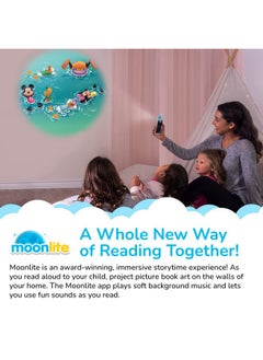 Moonlite Storytime Mickey And Friends A Summer Day Storybook Reel, A Magical Way To Read Together, Digital Story For Projector, Fun Sound Effects, Learning Gift For Kids Ages 1 Year And Up  - Image 3