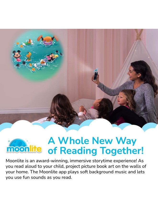 Moonlite Storytime Mickey And Friends A Summer Day Storybook Reel, A Magical Way To Read Together, Digital Story For Projector, Fun Sound Effects, Learning Gift For Kids Ages 1 Year And Up - Image 3