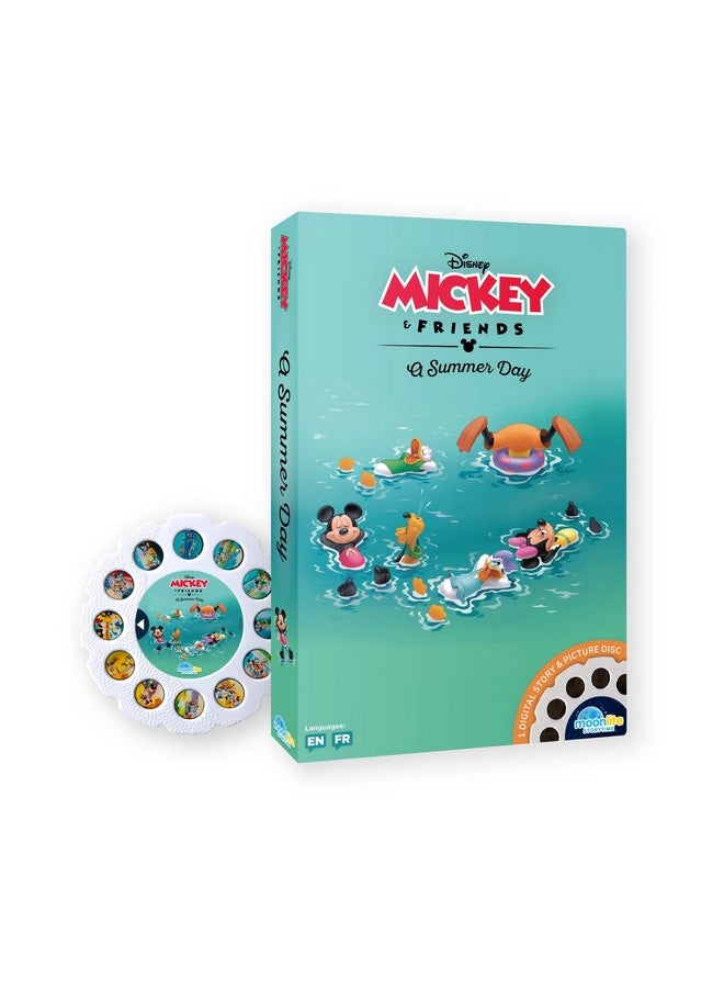 Moonlite Storytime Mickey And Friends A Summer Day Storybook Reel, A Magical Way To Read Together, Digital Story For Projector, Fun Sound Effects, Learning Gift For Kids Ages 1 Year And Up - Image 1