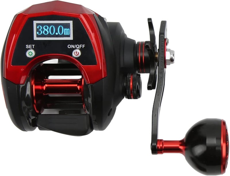 klarako Electric Bill Fishing Reel, Spinning Reel Fishing Reel Metal lid Reel 6.4: 1 Glass Wire LCD Fishing Reel, Ultra Smooth ShanryasEWi6m1w ShanryasEWi6m1w - Image 1