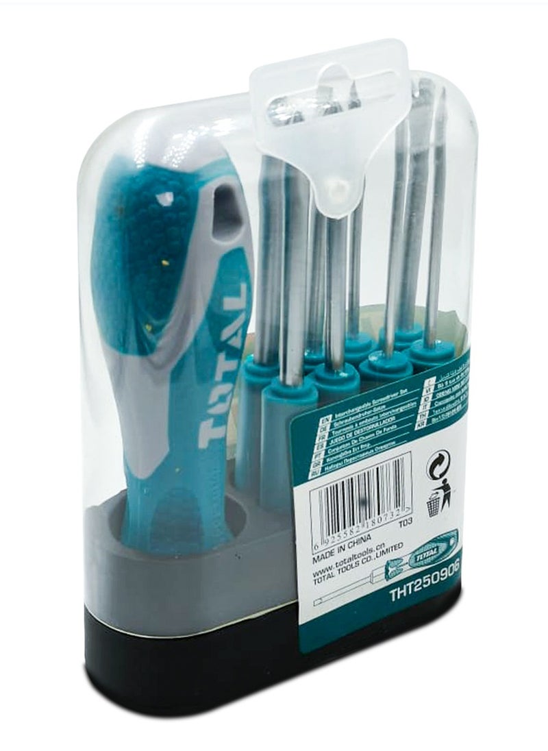 8 in 1 Interchangeable Screwdriver Set for Home ,Office , Workshop, Electricians  THT250906 T.O.T.A.L