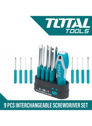 8 in 1 Interchangeable Screwdriver Set for Home ,Office , Workshop, Electricians  THT250906 T.O.T.A.L - pzsku/Z05000B034E6C51EB8558Z/45/1746519926/28ff89a2-d3d2-4ac5-a8af-b8b24e2e2b2d