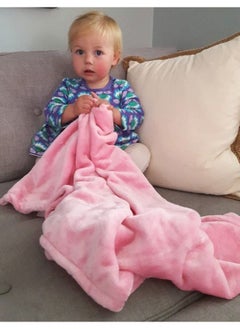 AMICA Luxuriously Soft Baby Blanketplayful Pink30" X 40"Super Soft Baby Blankets For Girls And Boys (Pink Faux Mink Lightweight)  - Image 3