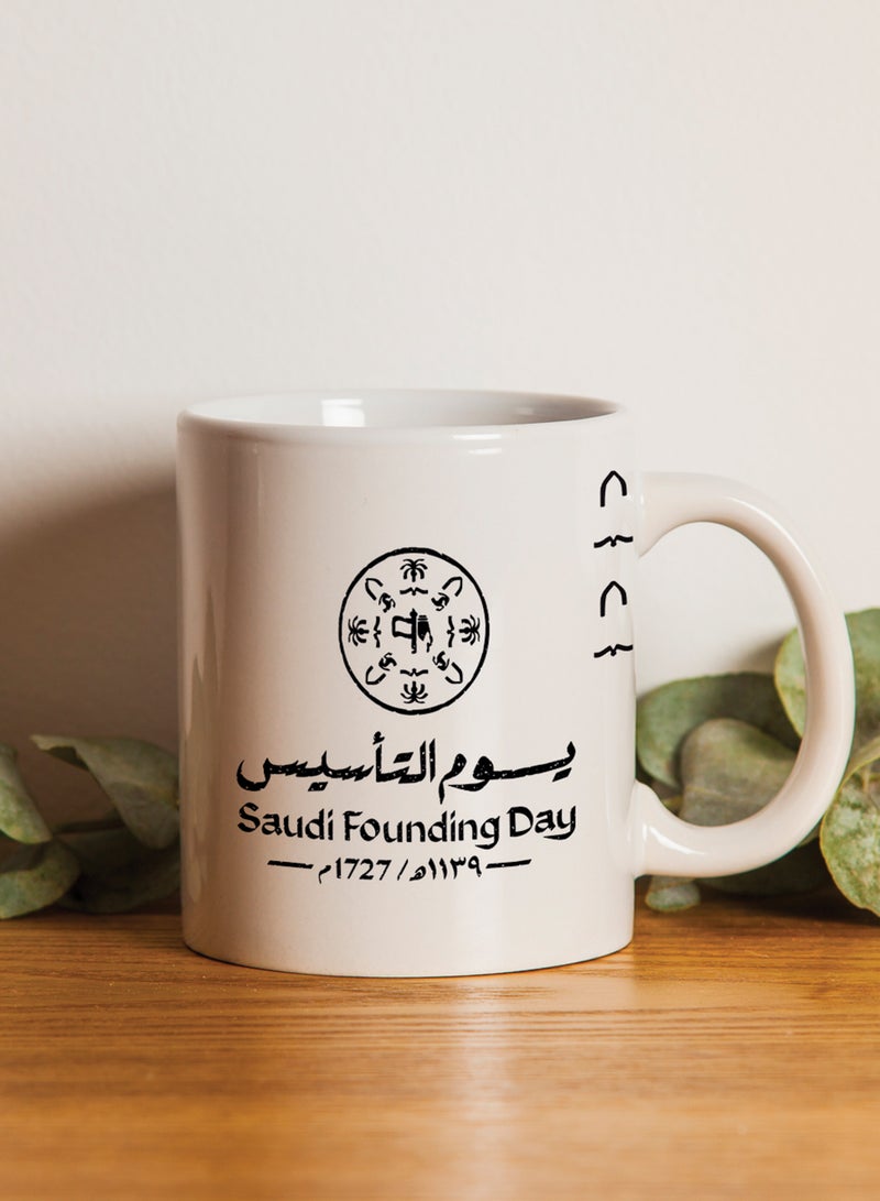 LOWHA Ceramic 11 oz Mug for Saudi Founding Day  - Image 1