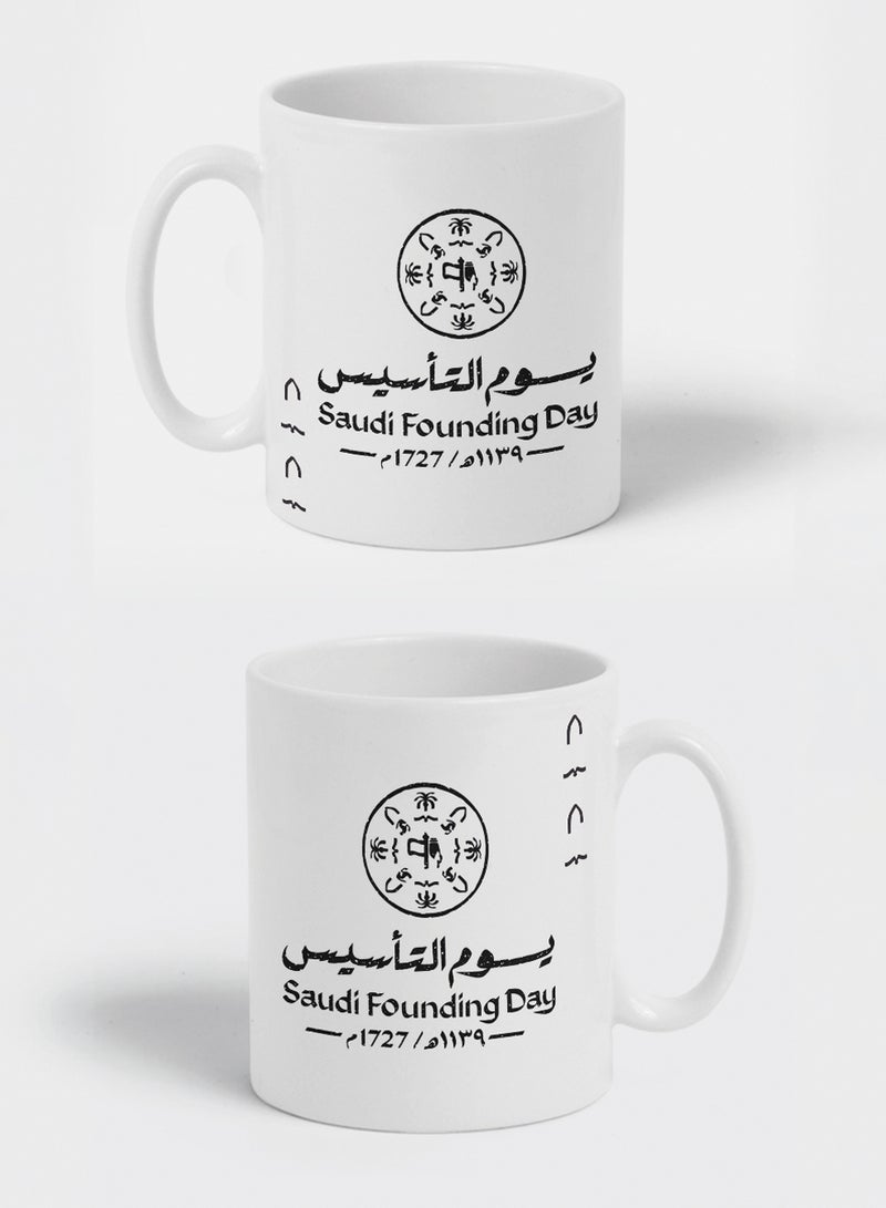 LOWHA Ceramic 11 oz Mug for Saudi Founding Day  - Image 3