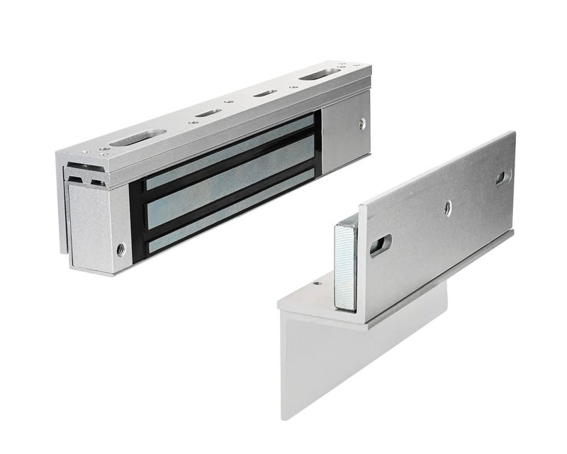 YUHANUS Electric Magnetic Lock with Z and L Bracket 280KG 600LBS Holding Force Electromagnet Lock 12V Fail Safe NC Mode Single Door for Access Control System - Image 2