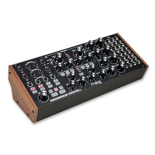 MOOG Subharmonicon Semi-Modular Analog Polyrhythmic Synthesizer with Dual Sequencer, MIDI, and Patch Bay - Image 1
