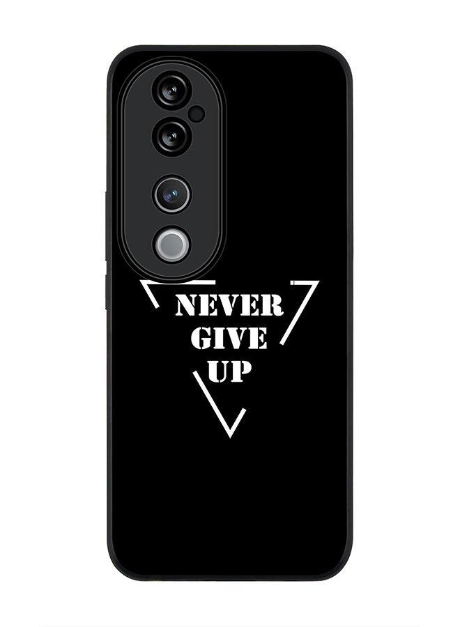 Stylizedd For vivo V40 5G /vivo V40 Pro Case,Slim fit Camera Protection, Shockproof Thin Phone cover - Never give up - Image 1