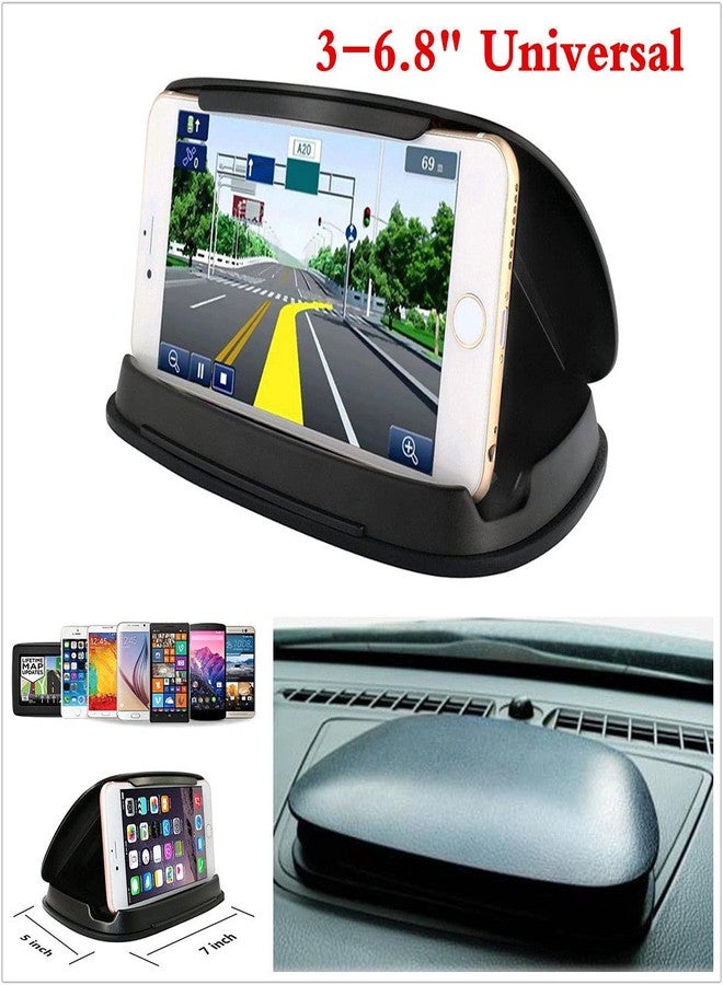 MACHSWON Car Navigator Holder Center Console Top Bottom Cover Type Mobile Phone Bracket Car Dashboard GPS Navigation Slip 3-6.8'in Mobile Phone Holder Mount Bracket Navigation - Image 4