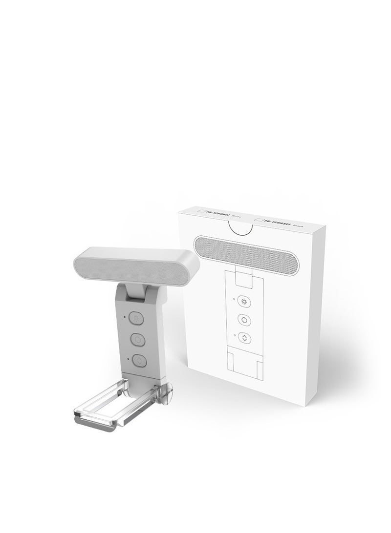 USB clip reading light bookmark light folding clip book light led reading light portable rechargeable book clip light - Image 1