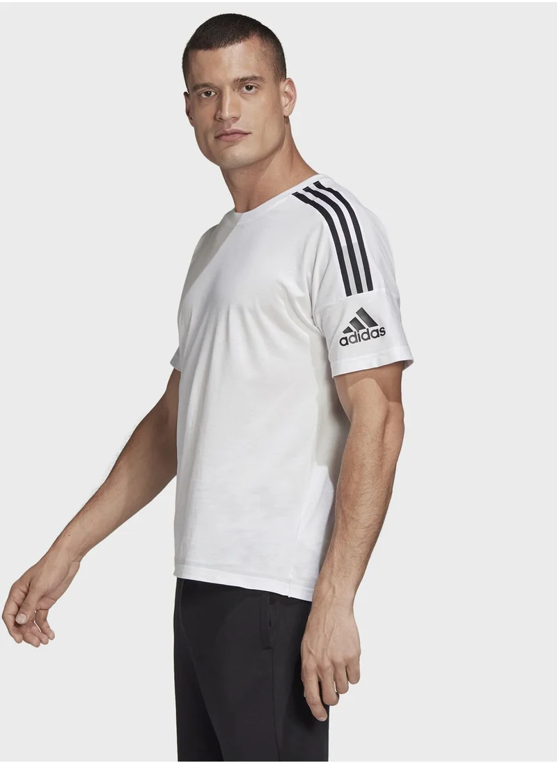 Adidas Z.N.E. 3 Stripe T-Shirt