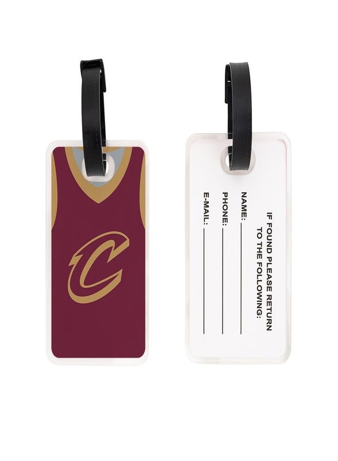Desert Cactus Cleveland Cavaliers Luggage Tag – Official NBA National Basketball Travel ID Label for Suitcases, Bags, and Carry-Ons (Acrylic Luggage Tag D) - Image 2