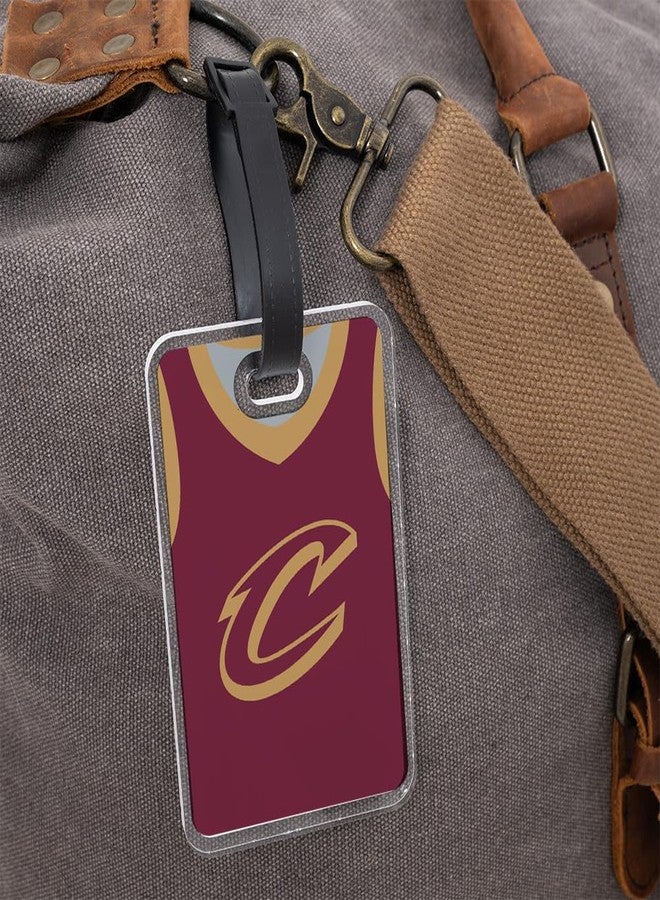 Desert Cactus Cleveland Cavaliers Luggage Tag – Official NBA National Basketball Travel ID Label for Suitcases, Bags, and Carry-Ons (Acrylic Luggage Tag D) - Image 5