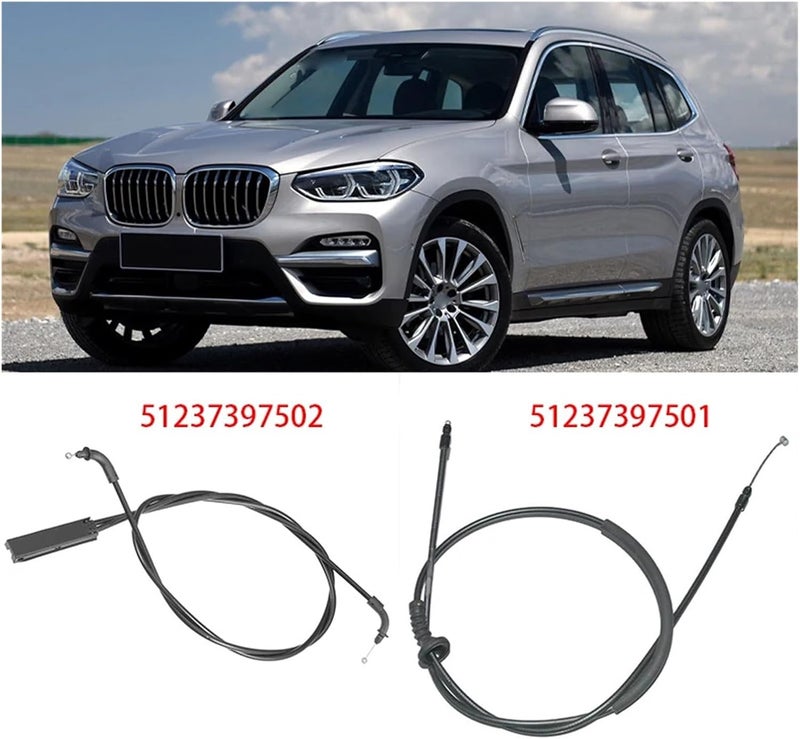 Wivplex Hood Release Cable for BMW X3 X4 - Image 5
