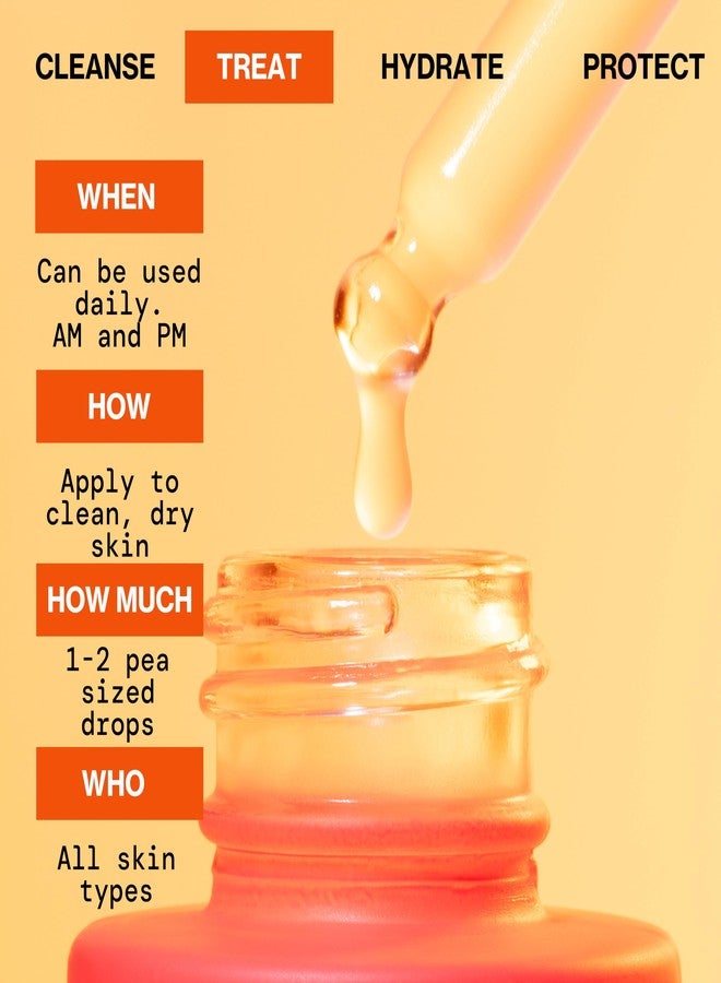 Pacifica سيروم الوجه المصغر باكفيكا جلو بيبي بوستر، فيتامين C وحمض الجليكوليك لتفتيح البشرة الباهتة، خالي من العطور، نباتي وخالي من القسوة، 1 أونصة سائلة - Image 2