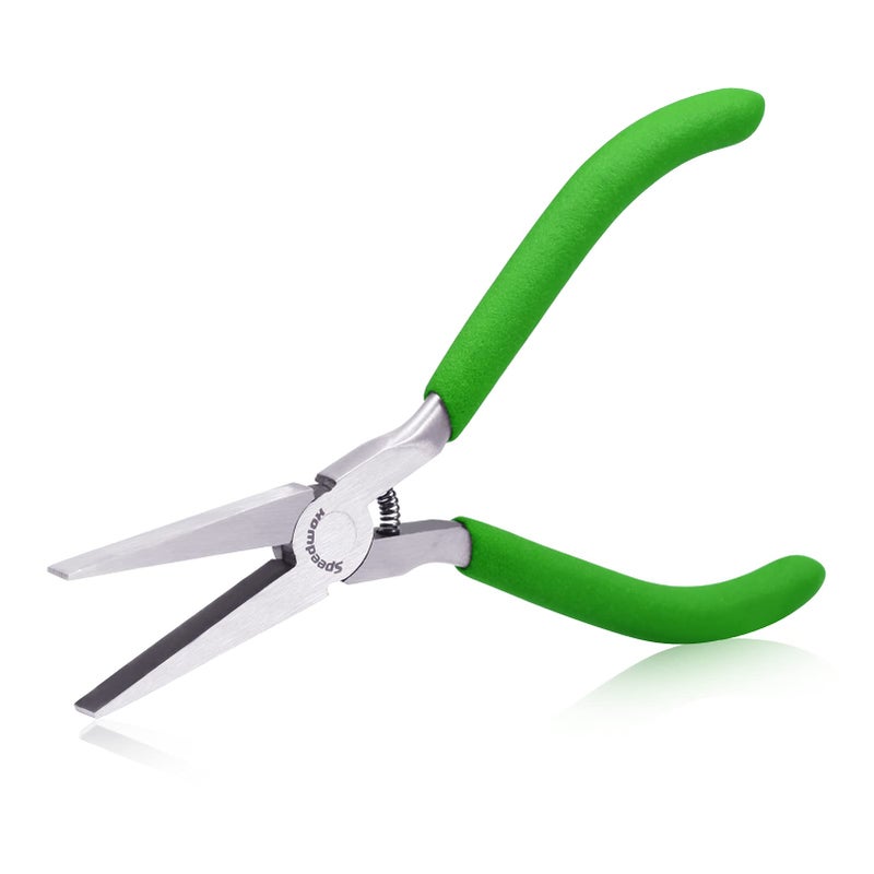 SPEEDWOX 5 inch flat nose pliers mini duckbill pliers fine nose pliers fine nose pliers precision pliers for jewelry making hand tools beading craft craft
