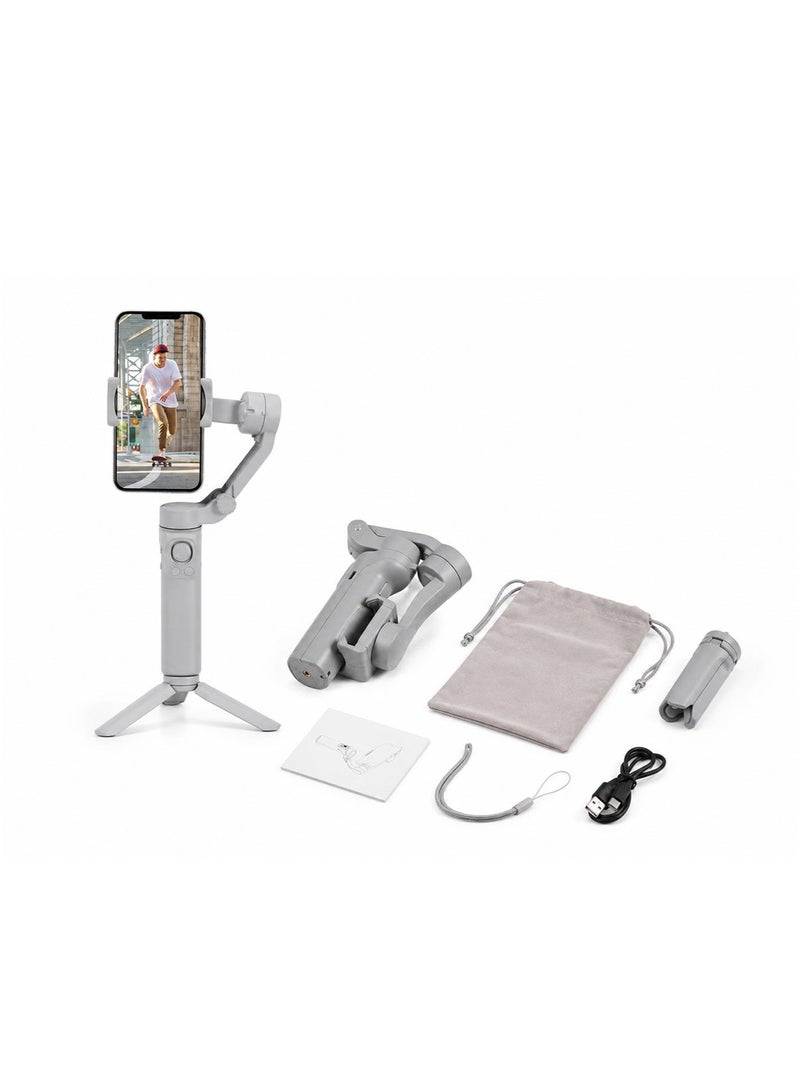 F5 3-Axis Phone Stabilizer & Gimbal for Video Shooting, TikTok & Live Streaming, Professional Foldable Design - Image 2