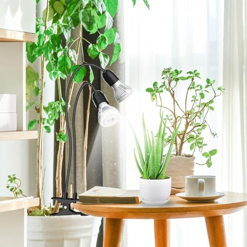 Sansi أضواء نمو LED من SANSI للنباتات الداخلية، استبدال المصباح مجانًا مدى الحياة، 300 واط ضوء نمو نباتات مع طوق مزدوج مع عدسة بصرية لقوة نمو عالية PPFD، - Image 2