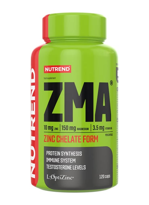 Nutrend, ZMA, Supports Protein Synthesis & Immune System, 120 Caps, 60 Servings