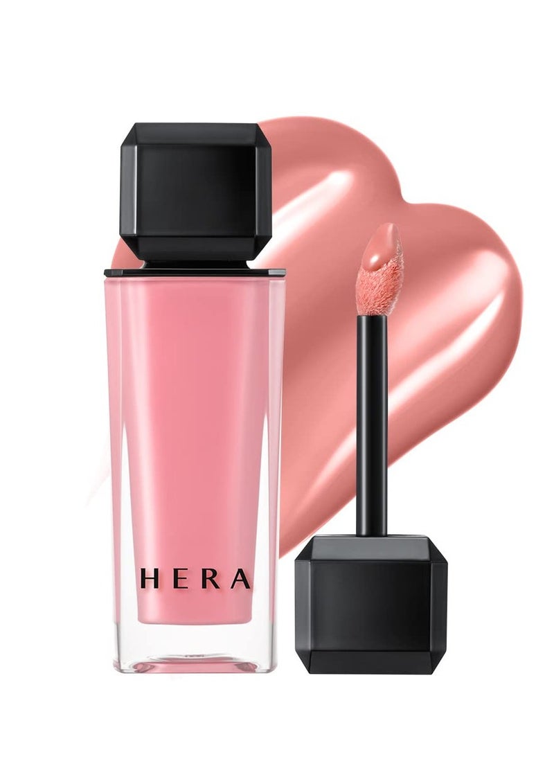 HERA HERA Sensual Nude Gloss Jennie Picked Korean Makeup Lipstick for Smooth & voluptuous fuller-looking lips by Amorepacific 5g - LINGERIE (422)  - Image 1