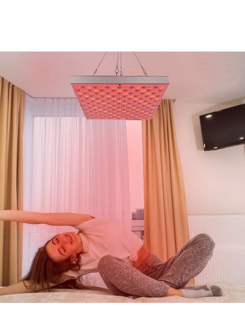 شو وو جهاز العلاج بالضوء الأحمر 45 وات 225 LED لوجه الجسم، الضوء الأحمر 660 نانومتر و850 نانومتر بالقرب من ضوء الأشعة تحت الحمراء، جهاز الضوء الأحمر LED لتخفيف آلام مفاصل العضلات والعناية بالبشرة  - Image 5