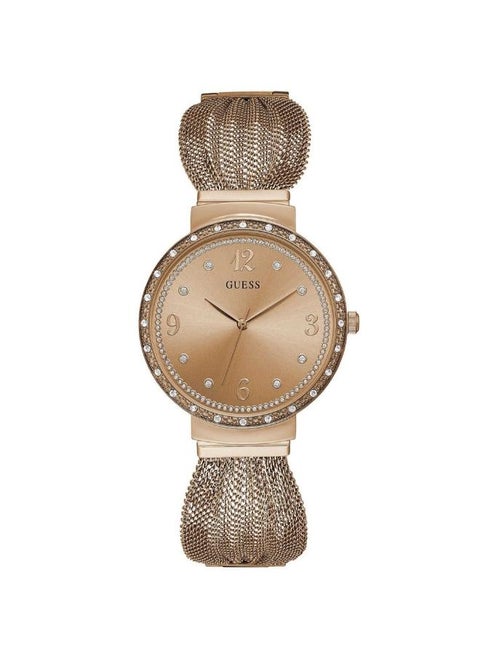 Women's Chiffon Water Resistant Analog Watch W1083L3