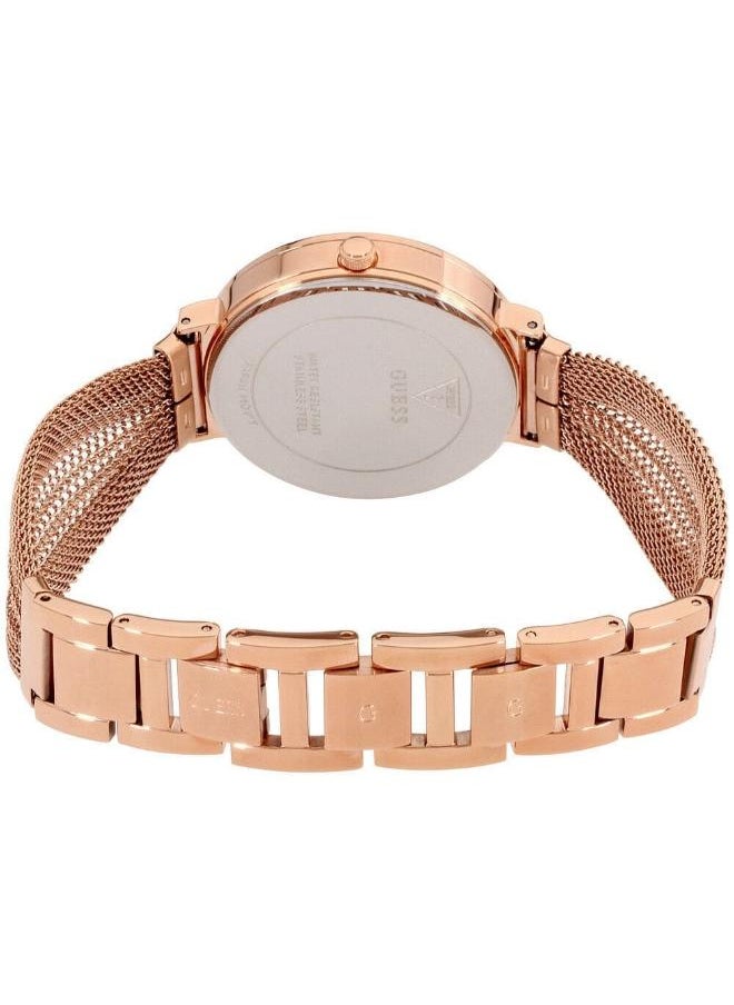 GUESS - Women's Chiffon Water Resistant Analog Watch W1083L3 - Image 1