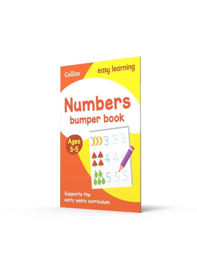 null - Numbers Bumper Book Ages 3-5: Ideal for Home Learning - Image 1