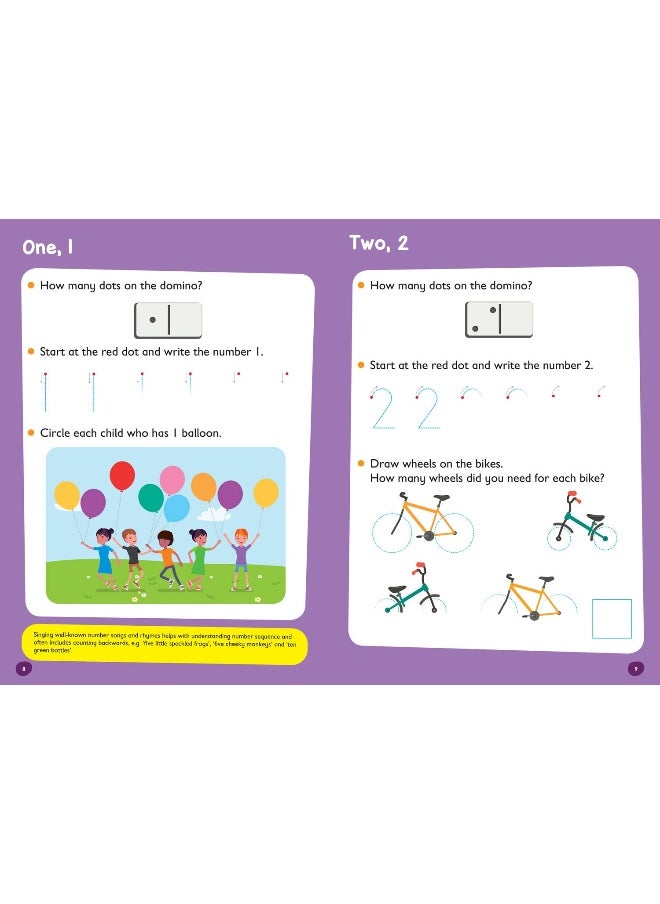 null - Numbers Bumper Book Ages 3-5: Ideal for Home Learning - Image 1