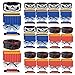 POKONBOY Compatible with Nerf Party Supplies  16 Sets Gun Accessories for Boys  Tactical Glasses Face Mask Wrist Bands Darts and More - Image 4