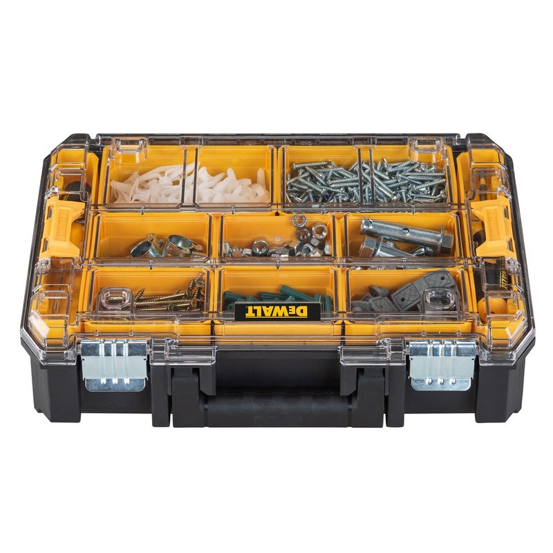 DEWALT TSTAK Tool Organizer, Small Parts Tool Box with Removable Compartments (DWST17805) - Image 4