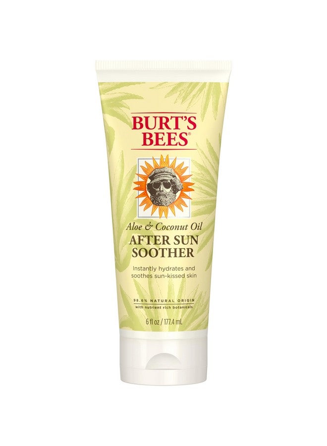 Burt's Bees Stocking Stuffers, After Sun Lotion with Hydrating Aloe Vera & Coconut Oil - Sunburn Relief, After Sun Soother, Natural Origin Skin Care Christmas Gifts, 6 oz - Image 1