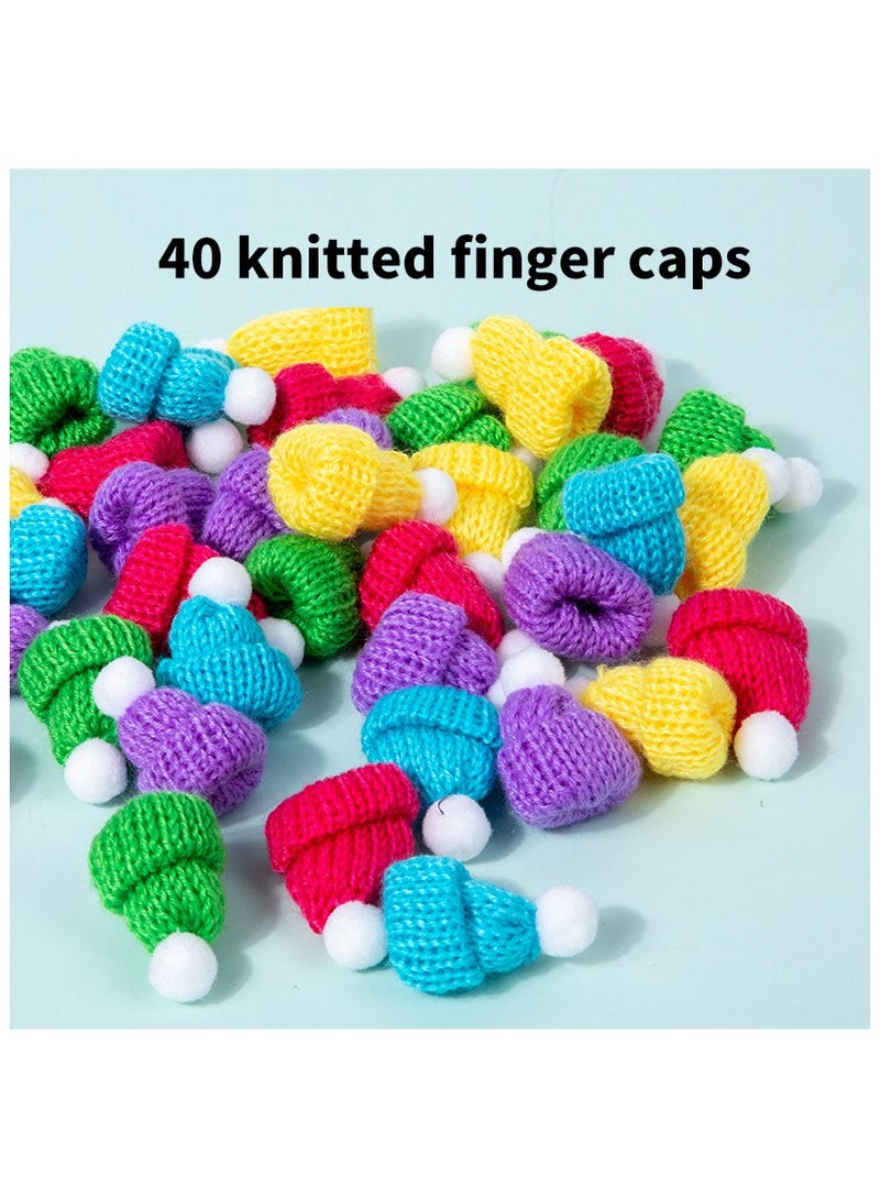 Thumb cap left and right hand training, color cognitive thinking training, children's puzzle toy parent-child interactive board game, suitable for children.  - Image 2