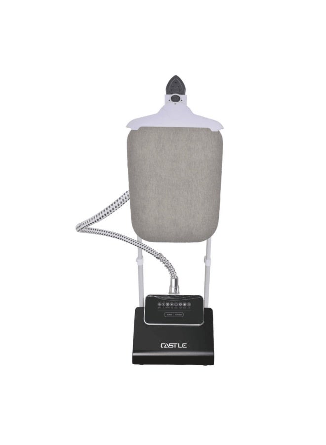 Castle Garment Steamer , 2.5 Liter , 2400 Watt , Black - GS2480