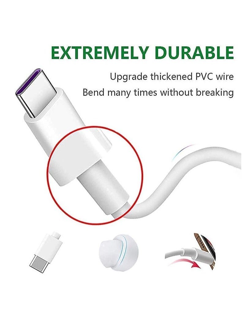Fast Type-C Charger Like for Original Xiaomi Redmi Note 9 Pro Max, Note 10 Pro, Note 10 Pro Max, Note 8, Note 8 Pro, Note 7, Mi A1, Mi A2, Mi A3 Charger with 1Mtr Type -C Charging Data Cable 5 W 2.4 A