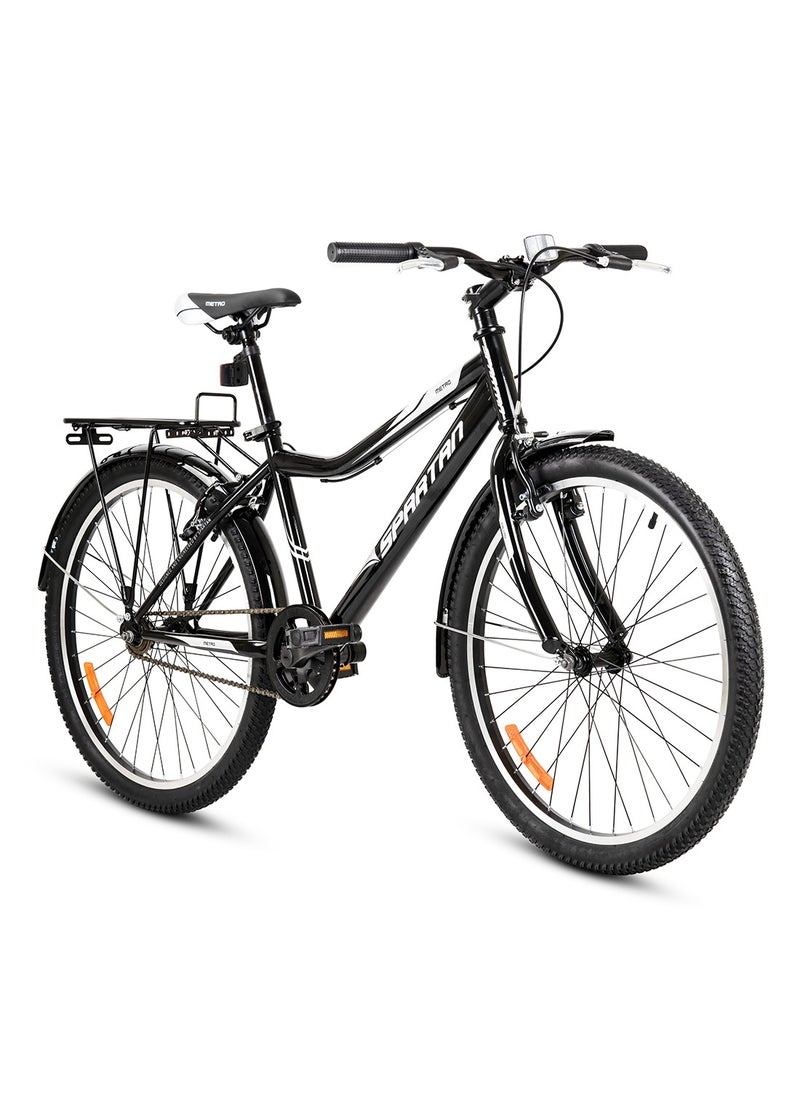 Spartan Spartan 26" Metro Bicycle Commuter - Black Grey  - Image 1