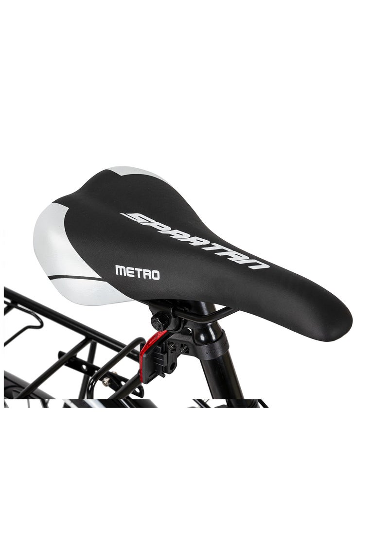 Spartan Spartan 26" Metro Bicycle Commuter - Black Grey  - Image 3