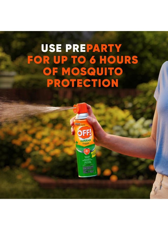 OFF! Outdoor Insect & Mosquito Repellent Fogger, Backyard Pretreat, Kills & Repels Insects in an up to 900 sq, ft, area, 16 oz  - Image 3