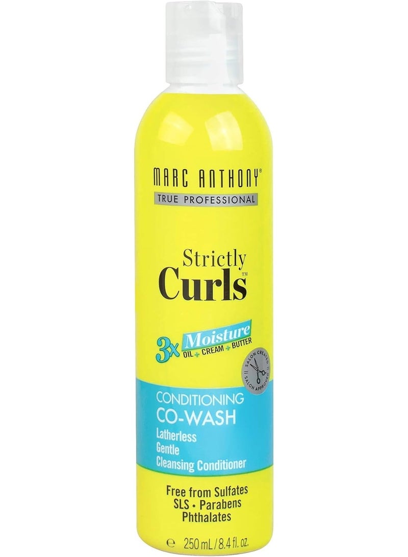 مارك أنتوني غسول الشعر Strictly Curls 3X المرطب والمنعم للشعر 8.4 أونصة