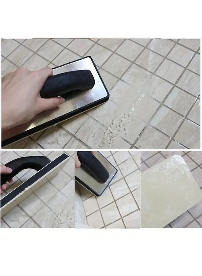 عوامة الجراوت الثقيلة مقاس 9.5 × 4 بوصة مع وسادة إسفنجية مطاطية لأعمال البناء والخرسانة والجدران الجافة - Image 5