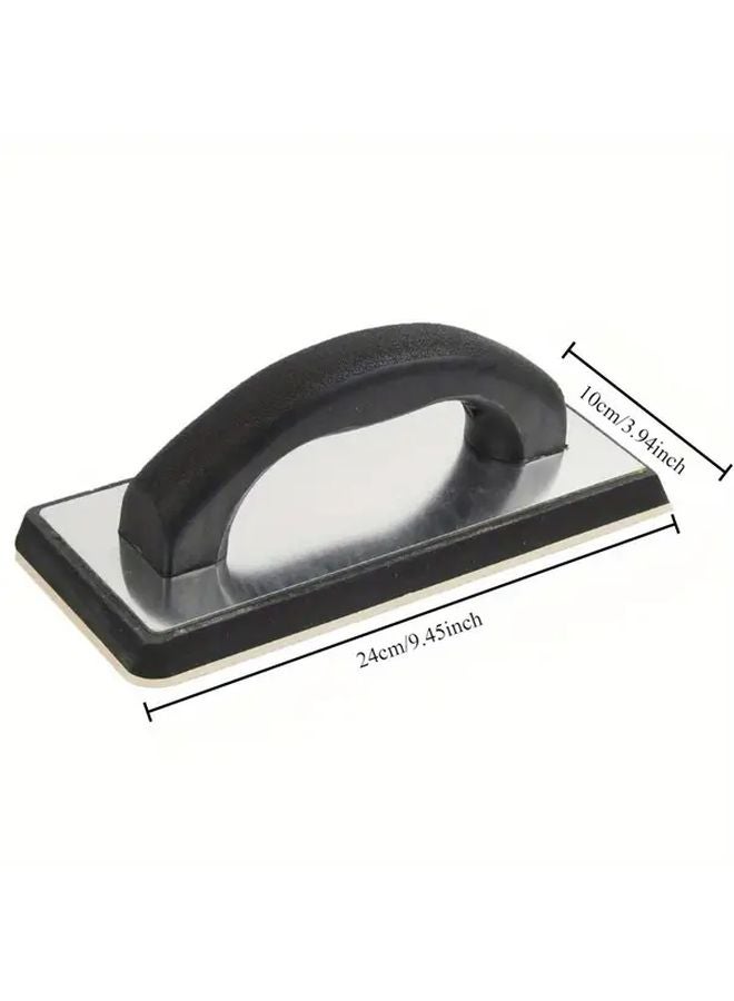 عوامة الجراوت الثقيلة مقاس 9.5 × 4 بوصة مع وسادة إسفنجية مطاطية لأعمال البناء والخرسانة والجدران الجافة - Image 3