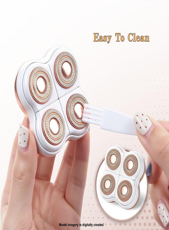 AIJALY Women Legs Remover Replacement Heads, Compatible with Flawless Legs Shaver - Image 5