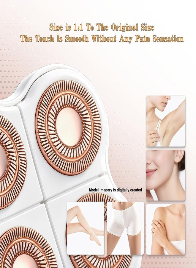 AIJALY Women Legs Remover Replacement Heads, Compatible with Flawless Legs Shaver - Image 3