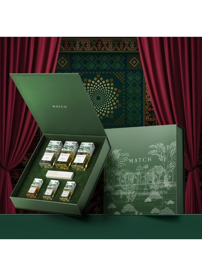 ماتش مجموعة جرين روتس رجالي 3*50 مل + 3*10 مل + هدية - Image 3