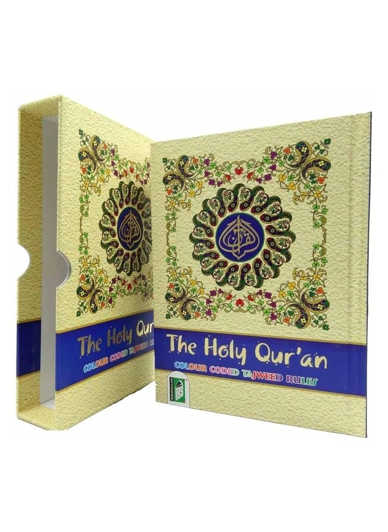null - The Holy Quran Colour Coded Tajweed Rules Size A5 Ref- 23 - Image 1