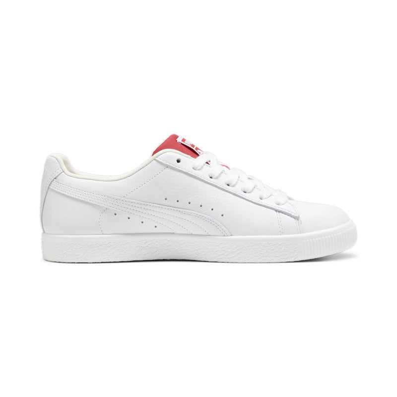 PUMA Clyde Varsity II Mens White Sneakers - Image 5