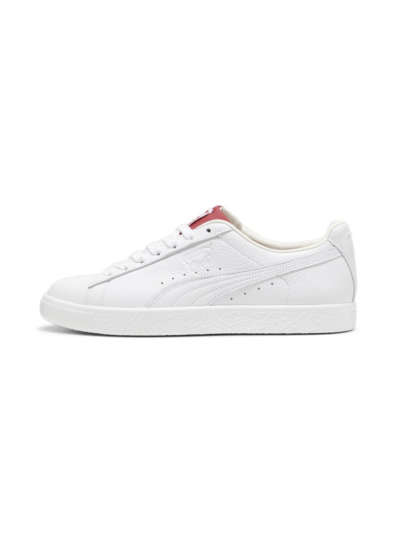 PUMA Clyde Varsity II Mens White Sneakers - Image 1