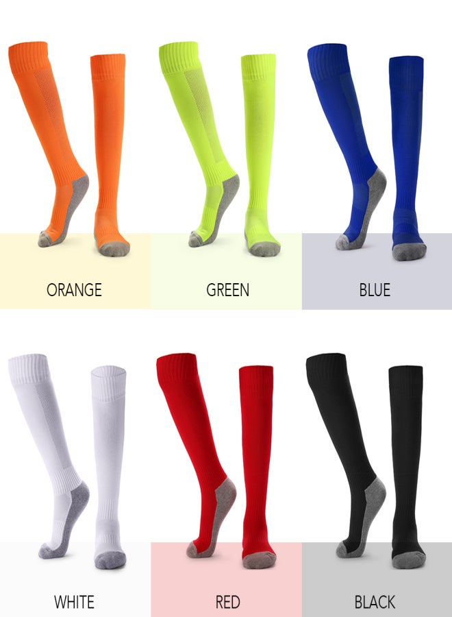 Kid's Breathable Football Socks High Tube Socks Over Knee Sports Socks for  8-14 Boys Girls - Image 3