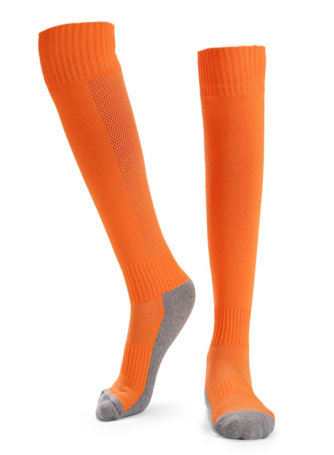 Kid's Breathable Football Socks High Tube Socks Over Knee Sports Socks for  8-14 Boys Girls - Image 1