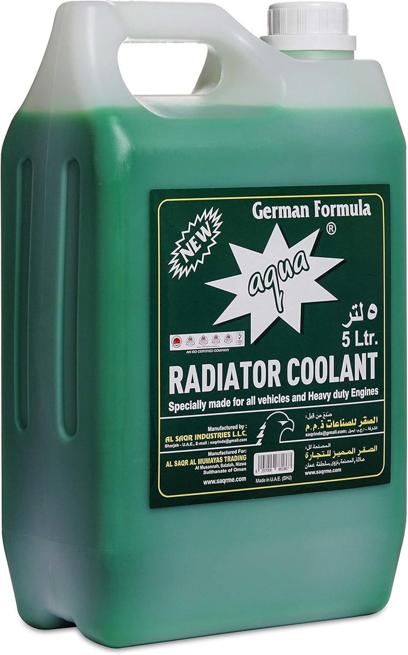 Aqua Radiator Coolant Green Gallon - Image 2